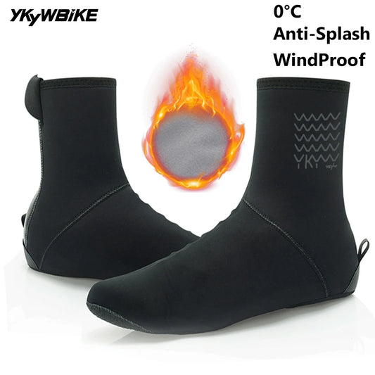 Winter Cycling Shoe Covers Waterproof Thermal Protection