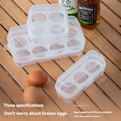 Portable Egg Storage Box Shockproof Camping Case