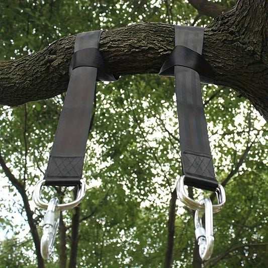 Portable Outdoor Swing Hammock with Safety Belt