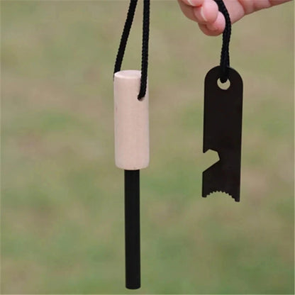 Portable Flint Fire Starter Kit – Survival Magnesium Tool
