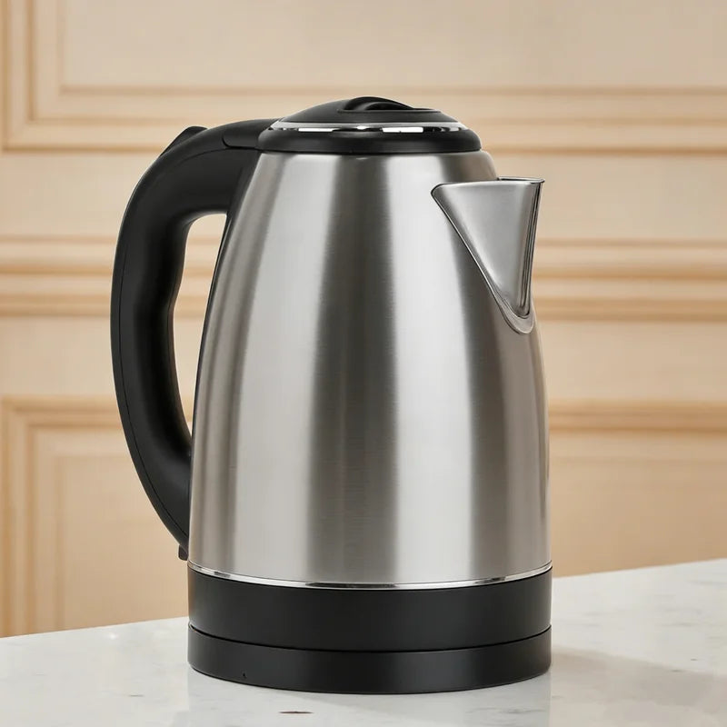 Electric Stainless Steel Kettle 1.8L Fast & Safe Boil