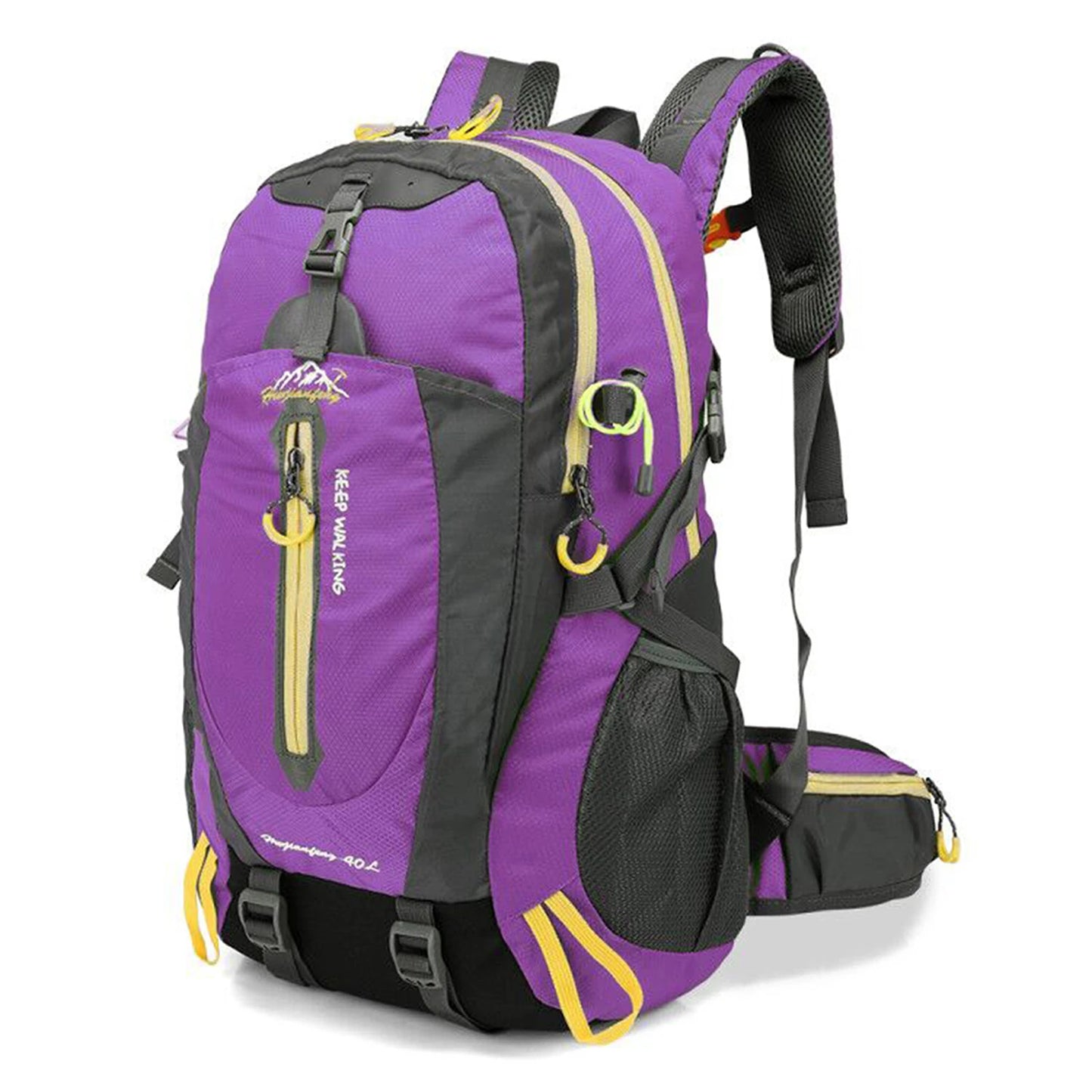40L Lightweight Hiking Backpack with Water Resistance