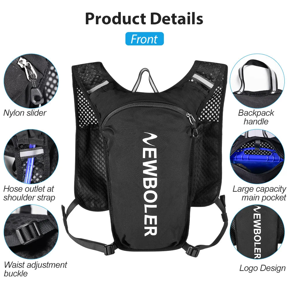 Ultra Lightweight Trail Running Hydration Backpack Vest