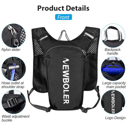 Ultra Lightweight Trail Running Hydration Backpack Vest