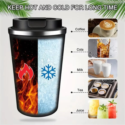 Stainless Steel Insulated Travel Mug – Leakproof & Portable