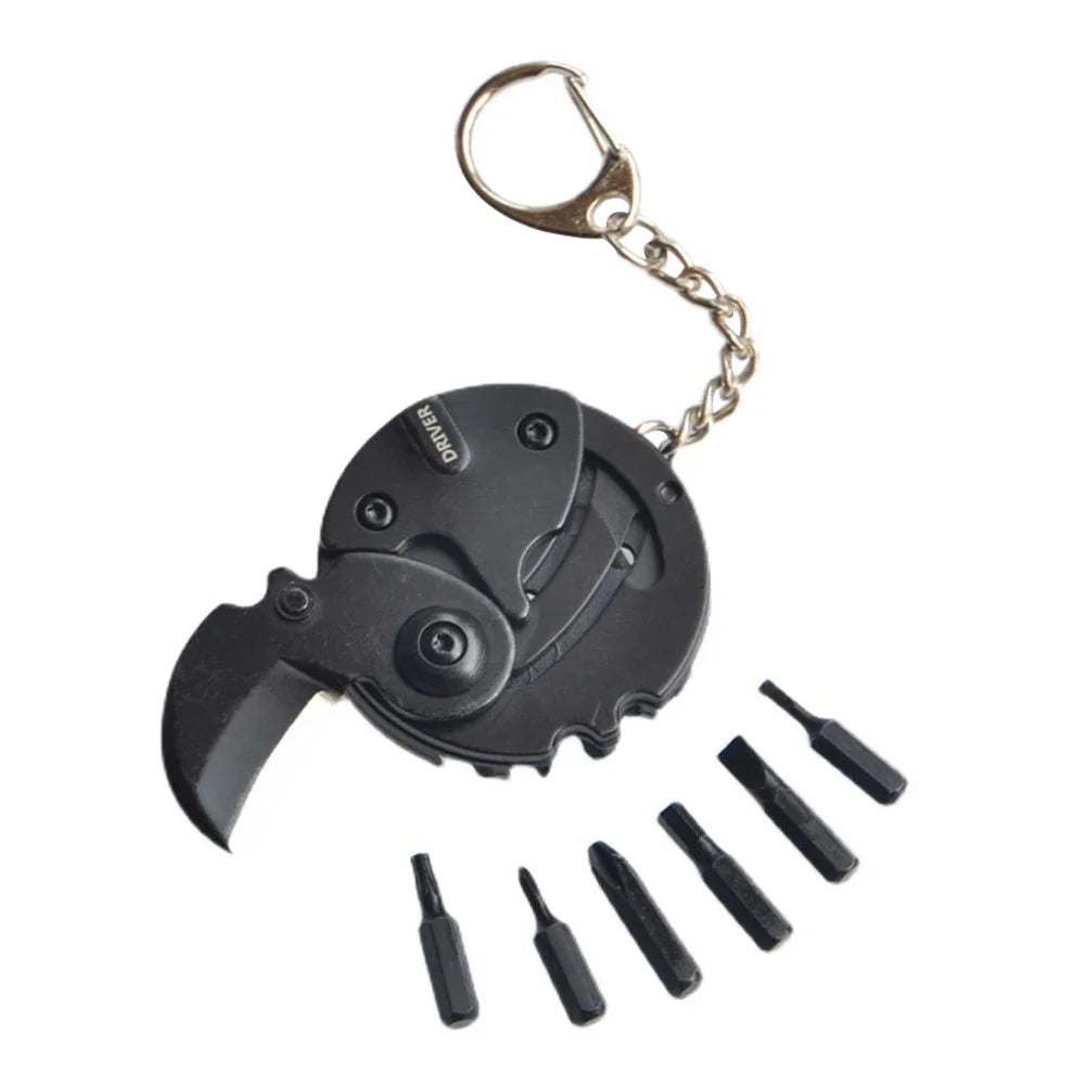 Multifunctional Keychain Knife – EDC Pocket Tool