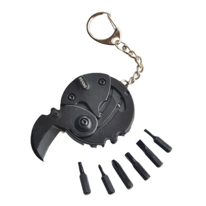 Multifunctional Keychain Knife – EDC Pocket Tool