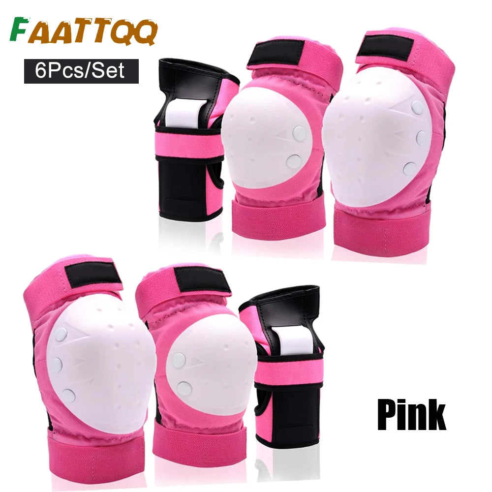 Sports Protective Gear Set – Knee, Elbow & Wrist Pads