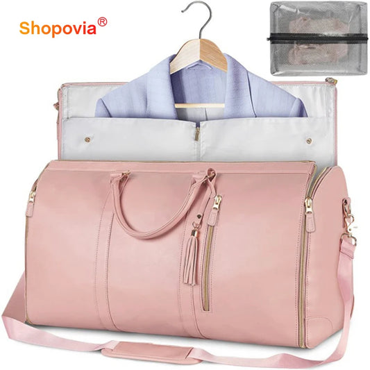 PU Folding Travel Bag – Large Capacity & Multi-Function