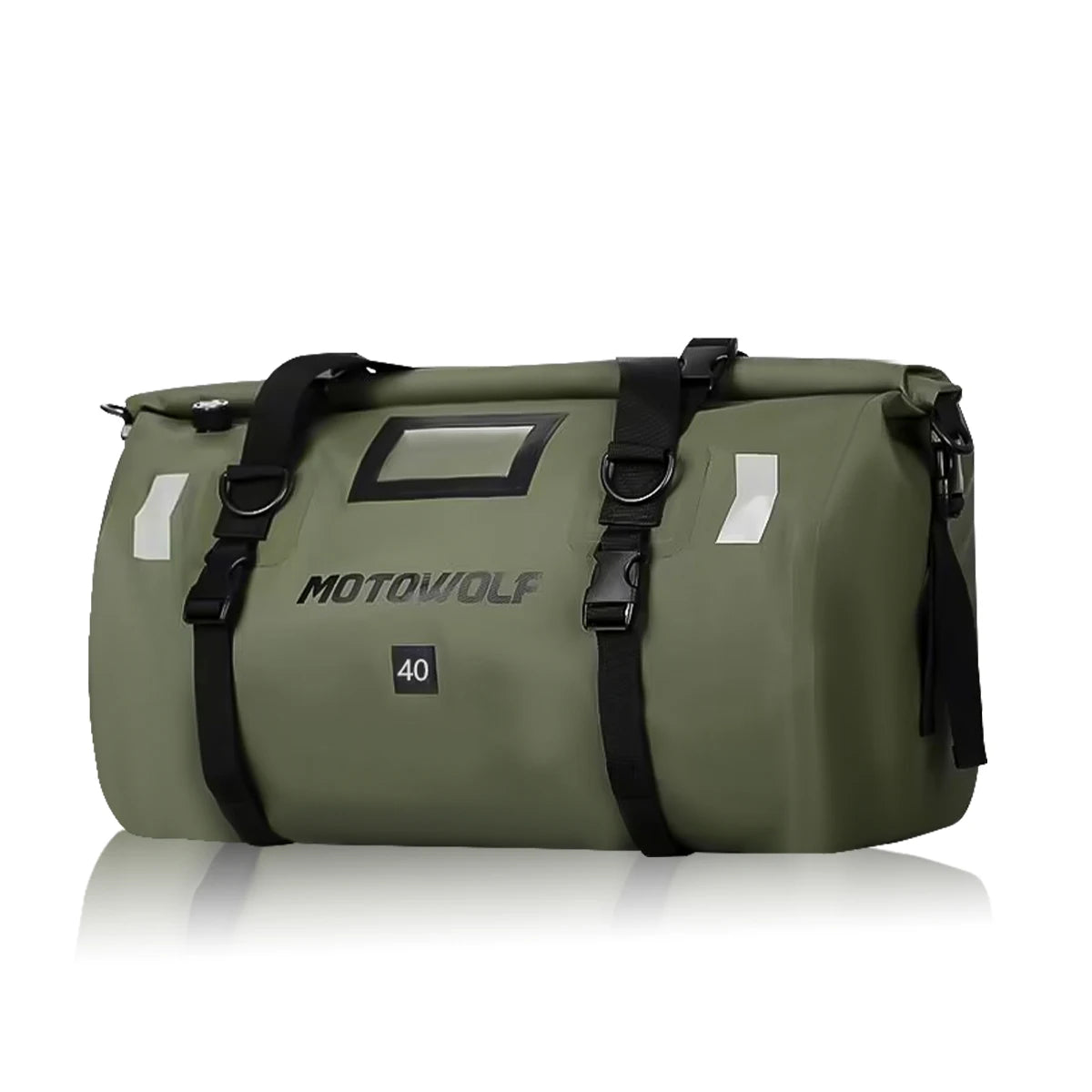 Waterproof Dry Duffle Bag 40L/66L with Reflective Safety
