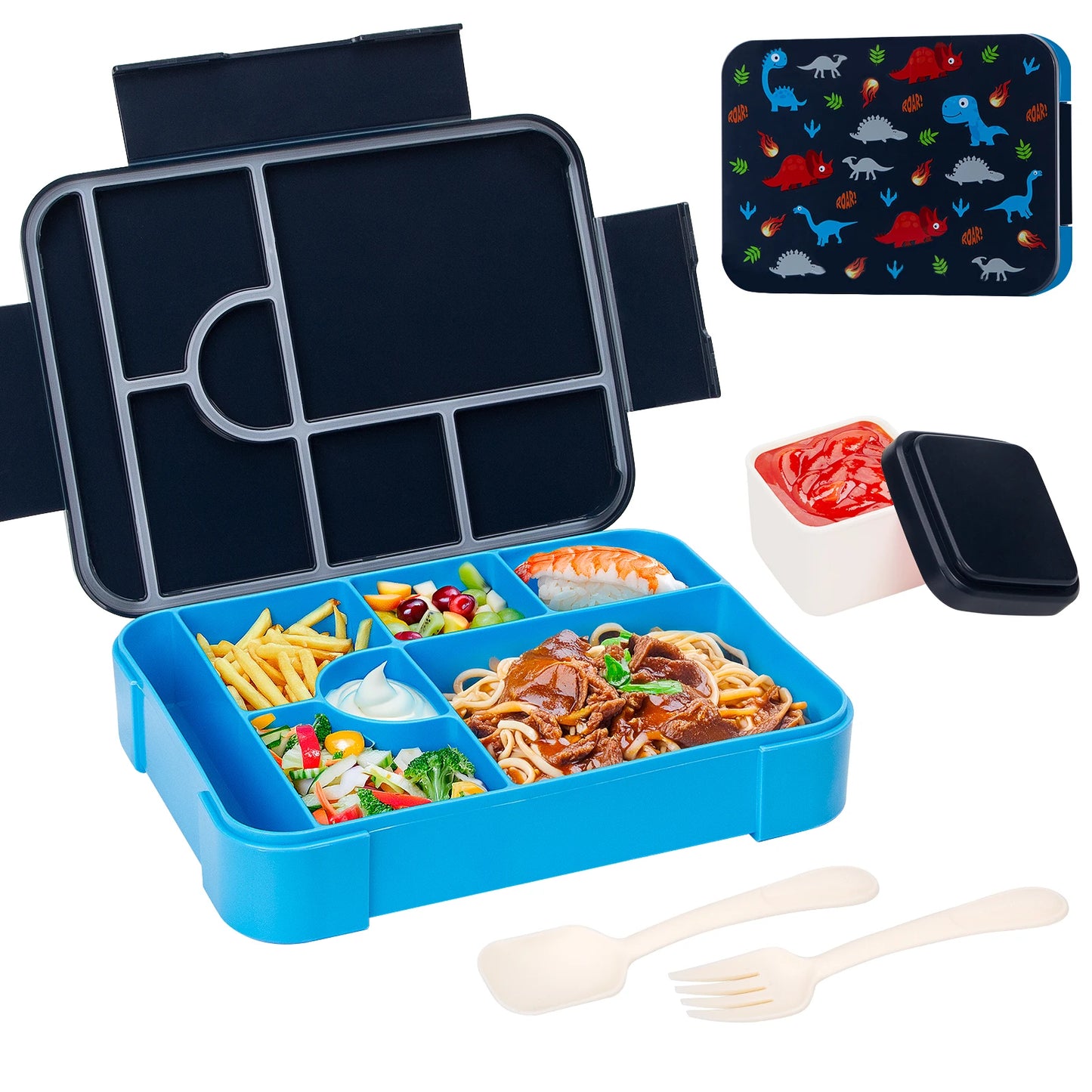 Kids Lunch Box – Leakproof & Microwave Safe Bento Box