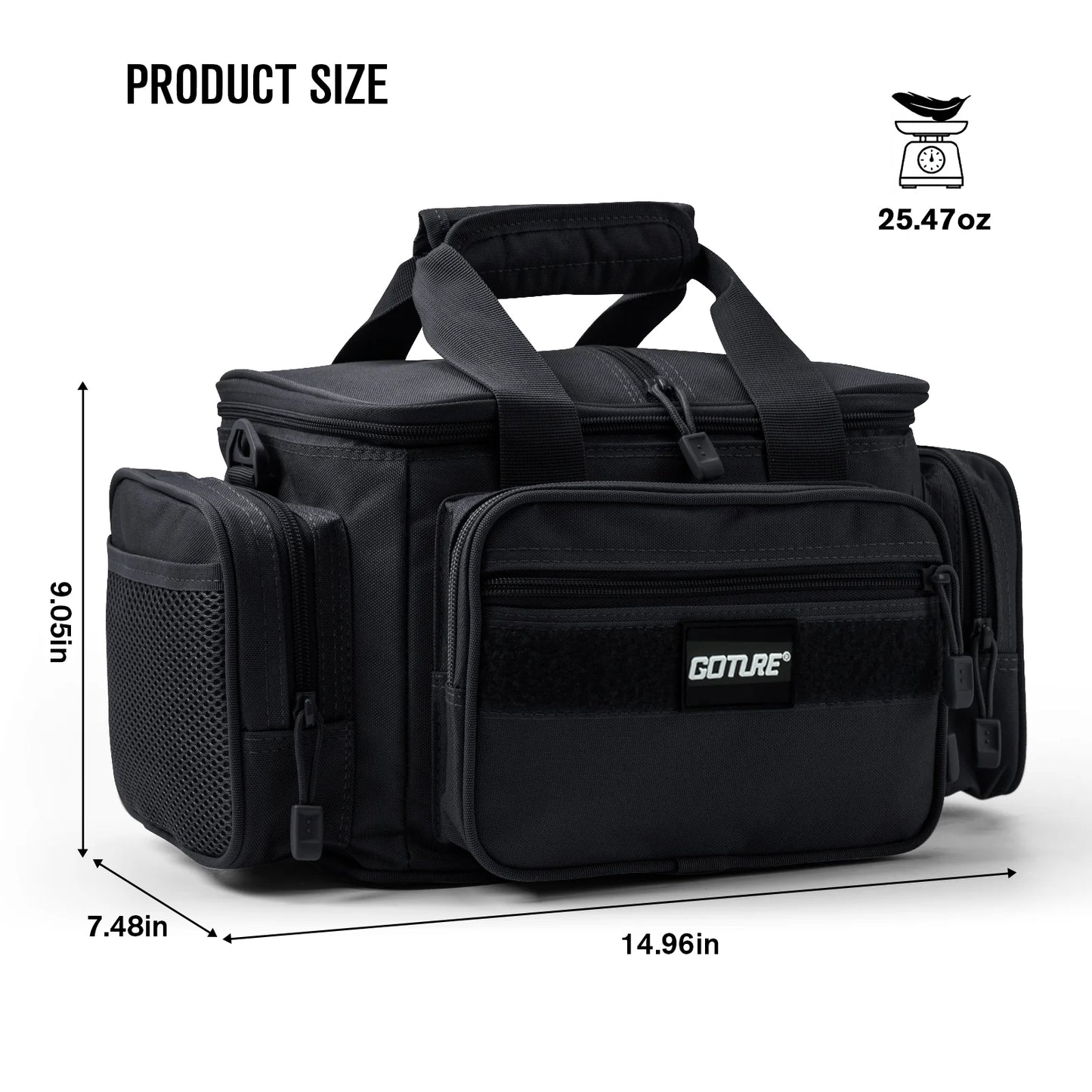 Fishing Tackle Storage Bag – Waterproof Large Capacity