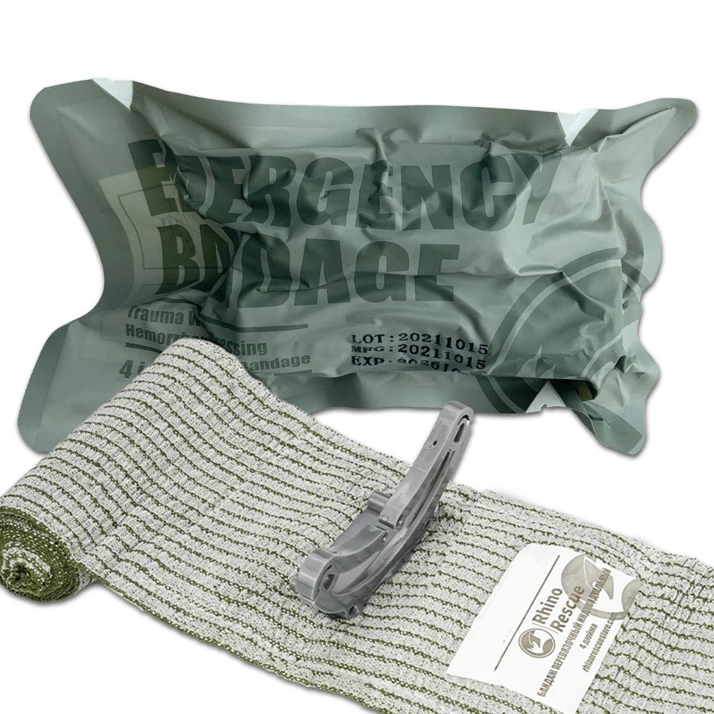 Emergency Pressure Bandage for Fast Bleeding Control