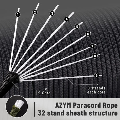 550 Paracord Rope – Heavy Duty Outdoor Survival Cord