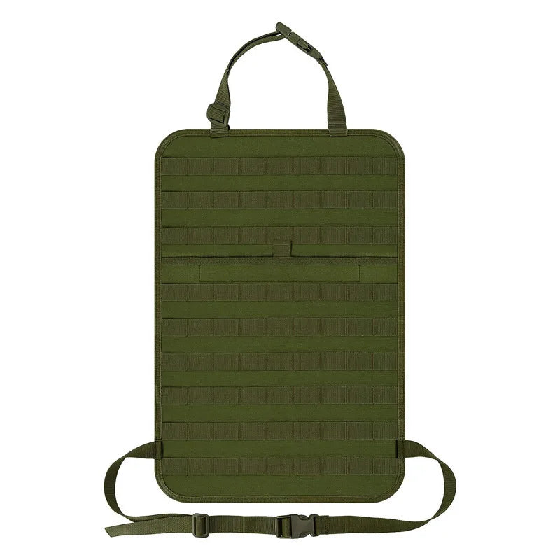 Tactical Car Seat Back Organizer – Universal Storage Pouches