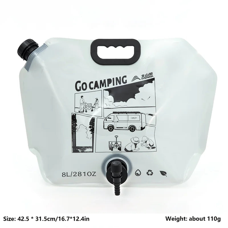 BSWOLF 8L Folding Water Bag – Portable Outdoor Hydration