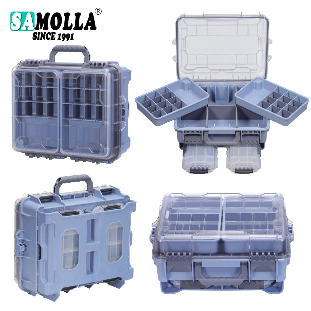 Waterproof Fishing Tackle Storage Box for Organized Gear