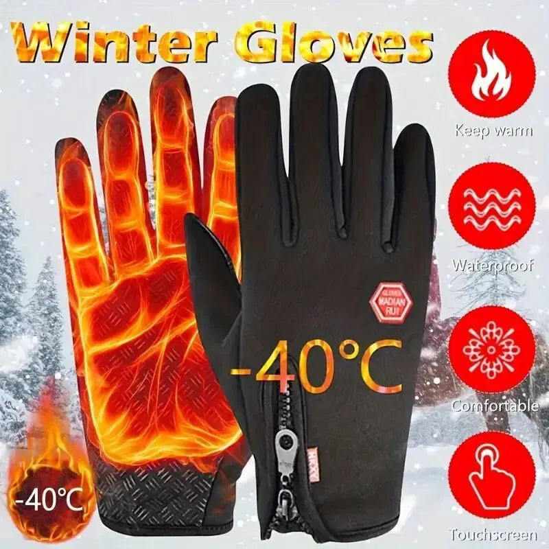 Touchscreen Winter Gloves Waterproof & Windproof Warm