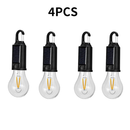 Rechargeable Solar LED Camping Lamp Waterproof & Portable