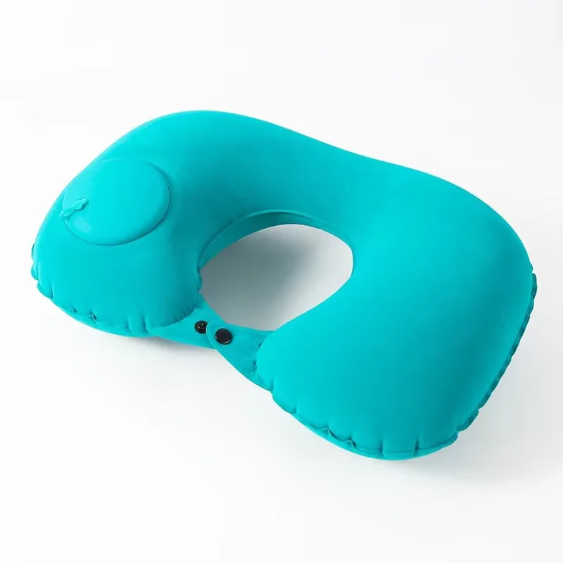 Inflatable Neck Travel Pillow for Comfortable Support