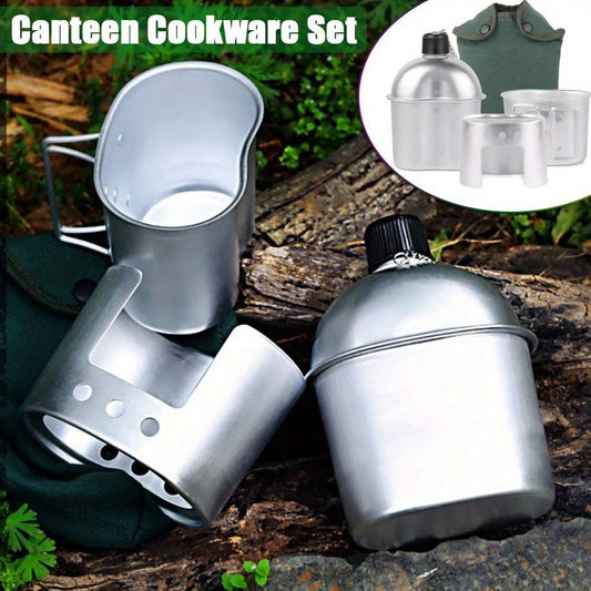 Military Canteen Cookware Set – Lightweight & Multi-Use