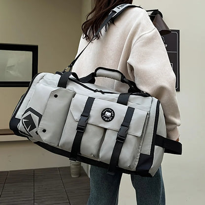 Travel Backpack with Shoe Compartment & Wet-Dry Storage