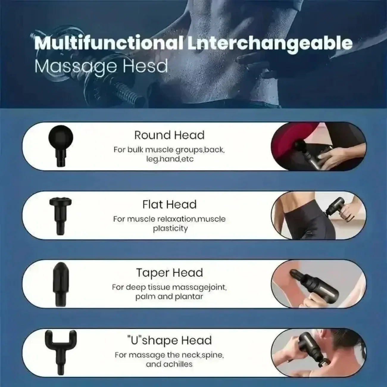 Mini Massage Gun for Portable Muscle Relief