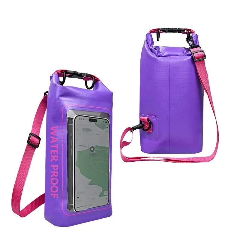 Waterproof Dry Bag with Phone Window for Outdoor Protection