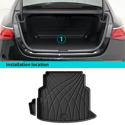 Benz E-Class Trunk Mat 2024-2025 Waterproof Protection