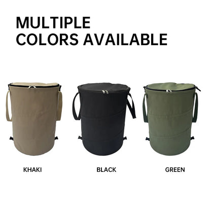 Foldable Outdoor Camping Trash Can – Large Storage Box