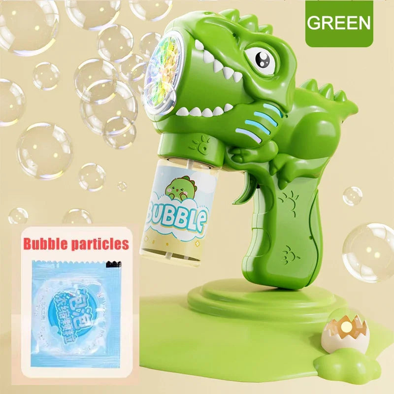 Dinosaur Bubble Gun Toy – Automatic Outdoor Fun