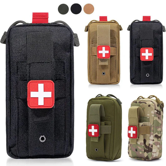 Tactical First Aid Pouch Compact MOLLE Emergency Kit