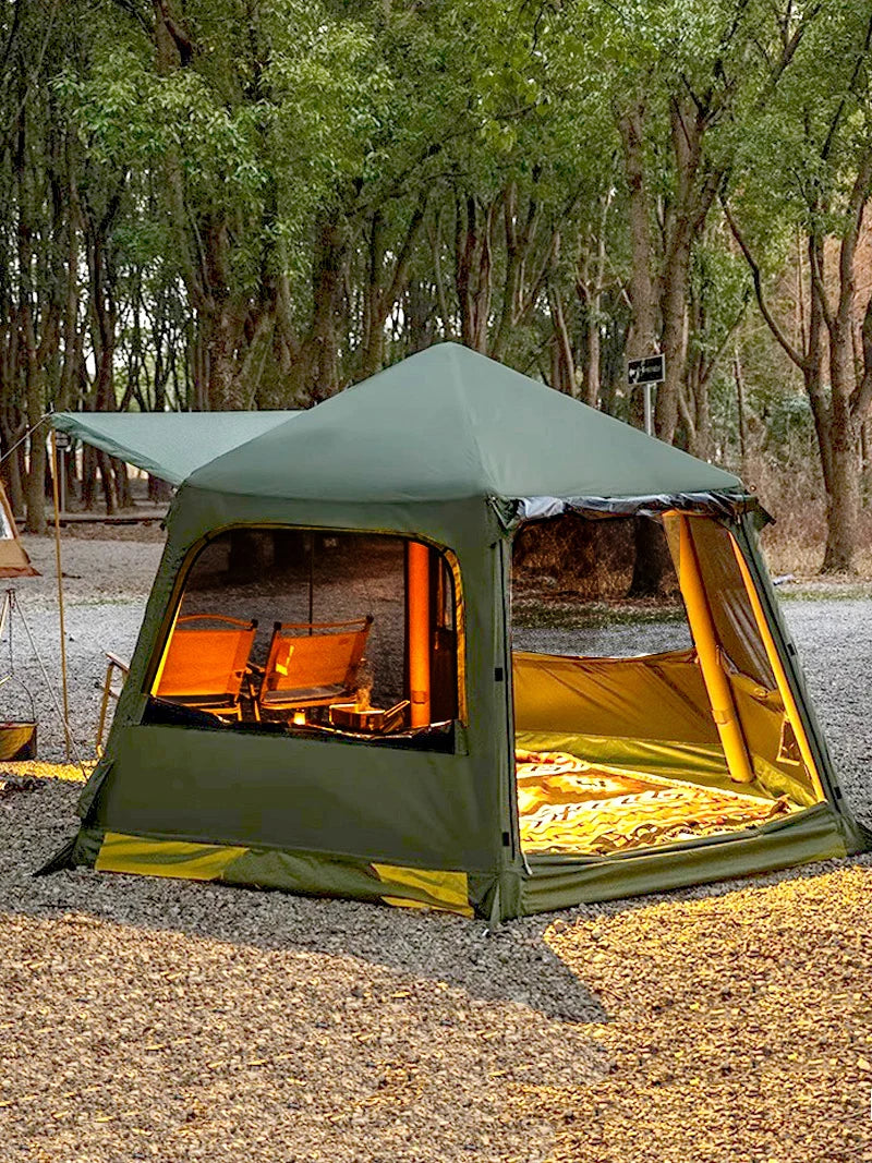 Inflatable Camping Tent 4–6 Person – Fast Setup Shelter