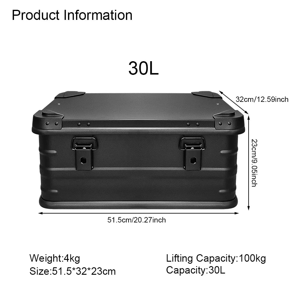 Aluminum Camping Storage Box for Secure Gear Storage