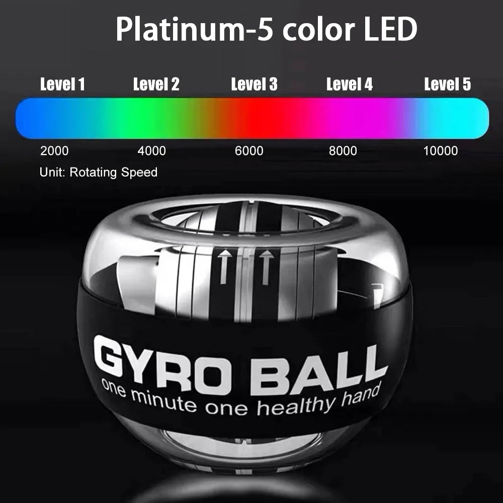 Power Gyro Ball Wrist & Forearm Strengthener