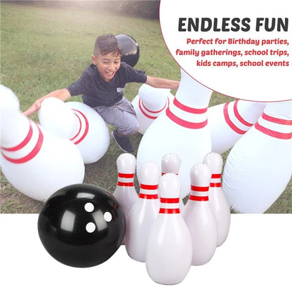 Giant Inflatable Bowling Set – Fun Outdoor Family Game