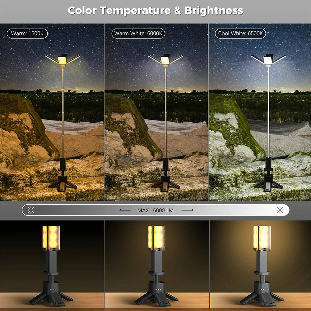 14000mAh Super Bright Rechargeable Camping Lantern