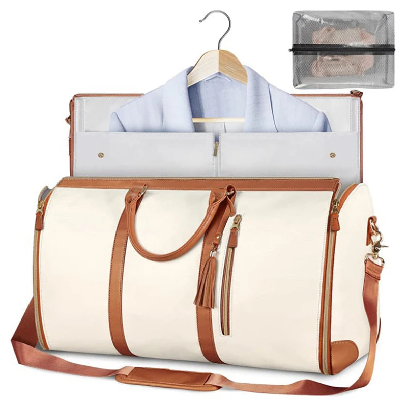 PU Folding Travel Bag – Large Capacity & Multi-Function