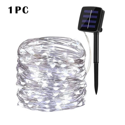 Solar Fairy String Lights for Garden & Outdoor Décor
