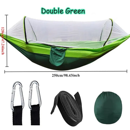 Camping Hammock with Mosquito Net – Lightweight Comfort