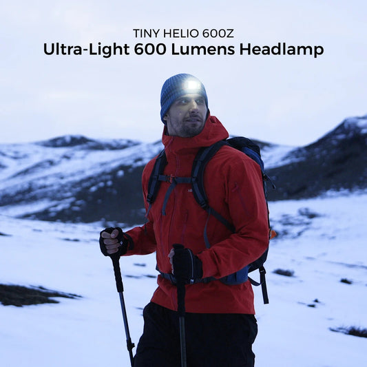 600 Lumens Rechargeable Headlamp with 100h Runtime