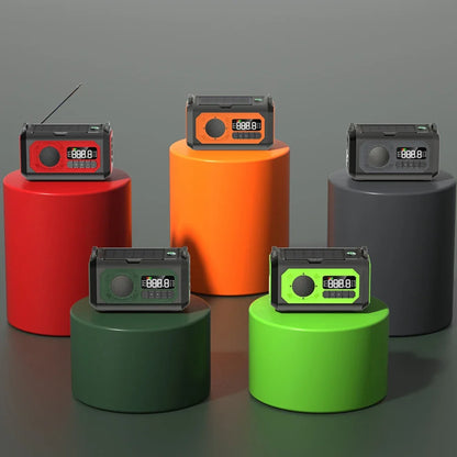 12000mAh Solar Hand Crank Emergency Weather Radio