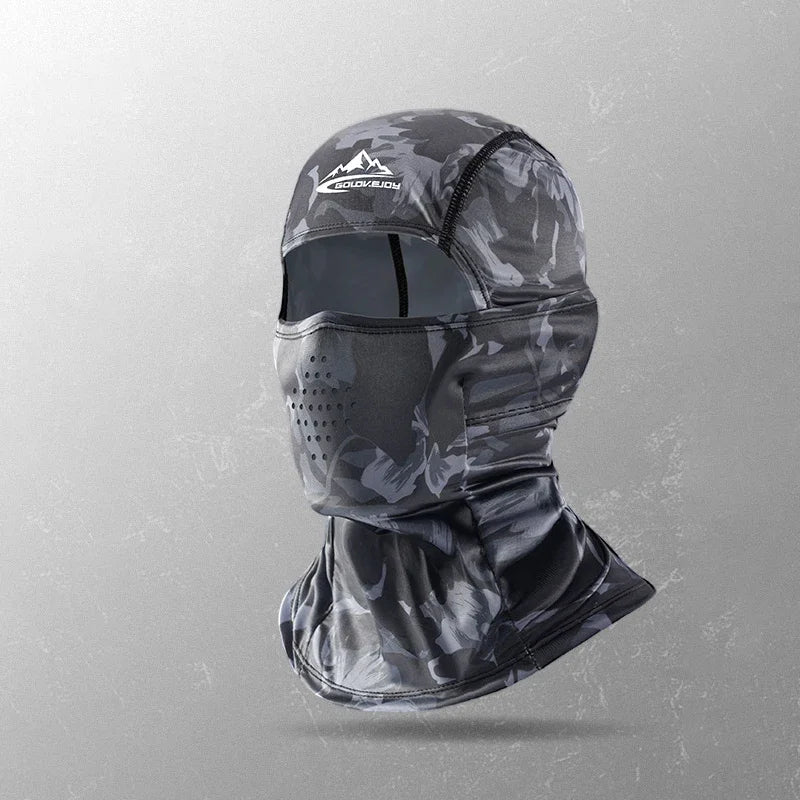 Camouflage Cycling Balaclava for UV & Wind Protection