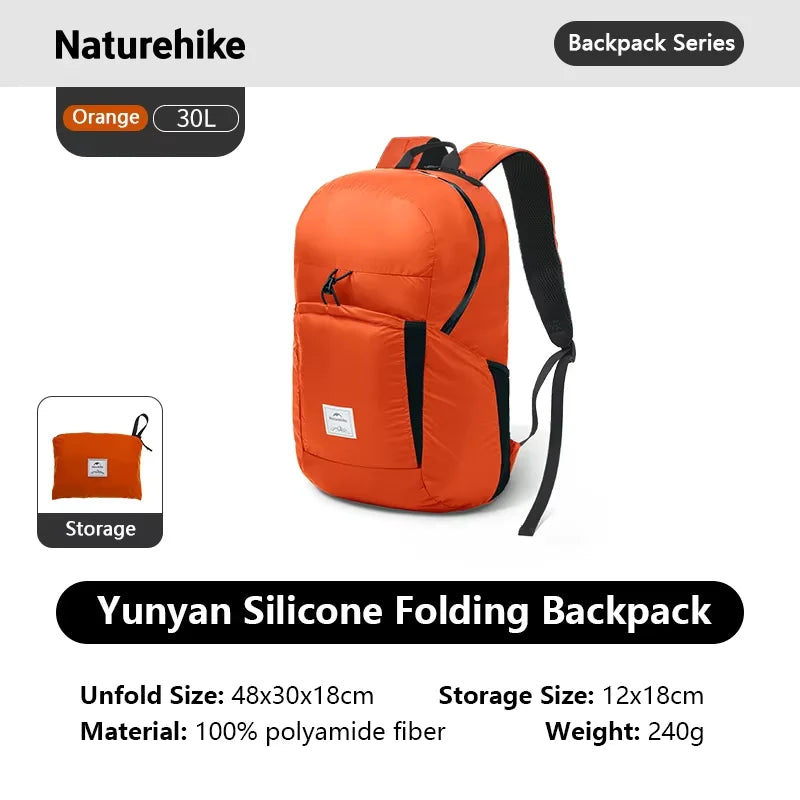 Foldable Hiking Backpack Lightweight Waterproof 22L