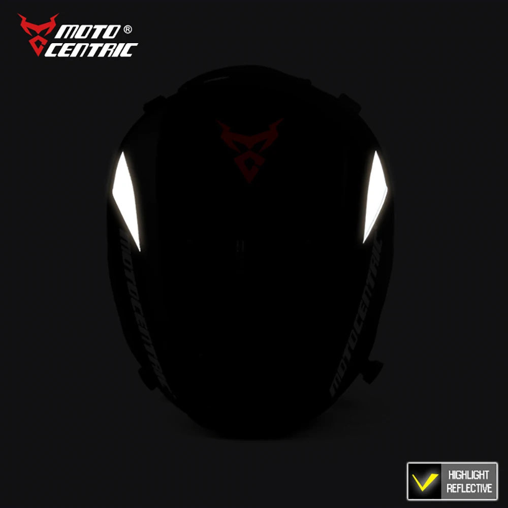 Waterproof Motorcycle Tail Bag with Helmet Storage