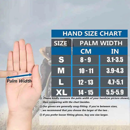 Workout Gloves Full Palm Protection Non-Slip Grip