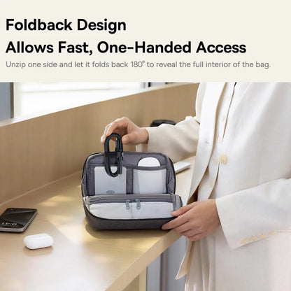Waterproof Electronic Organizer Bag for Travel Gear