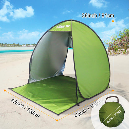 Pop-Up Beach Tent UV Waterproof Sun Shelter
