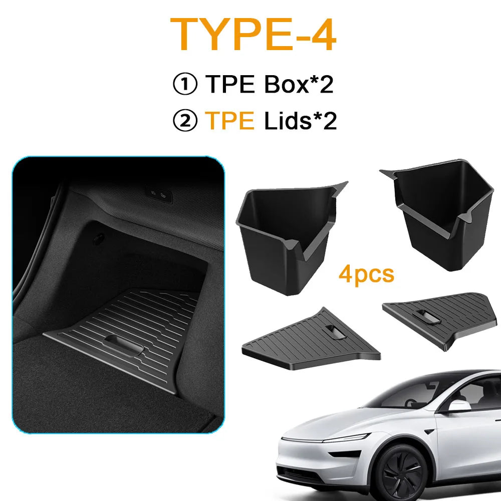 Tesla Model Y Trunk Organizer for Cleaner Storage