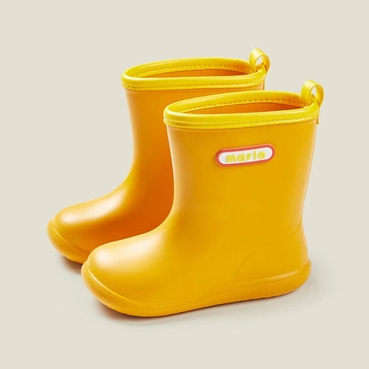 Kids Waterproof Rain Boots – Cheerful Outdoor Shoes
